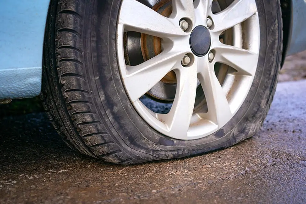 Read more about the article What to Do If You Get a Flat Tyre
